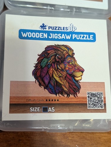 15 lot Puzzle Up Wooden Jigsaw Puzzle Size A5 New box1 - Picture 16 of 16