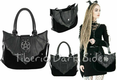 Bijou De Sac Pompons - Cuir Noir/beige Et Fourrure - Neuf Sans étiquette - Fabriqué En France