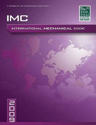 Mechanical Code Book International Mechanical Code by International Code Council: Used ...