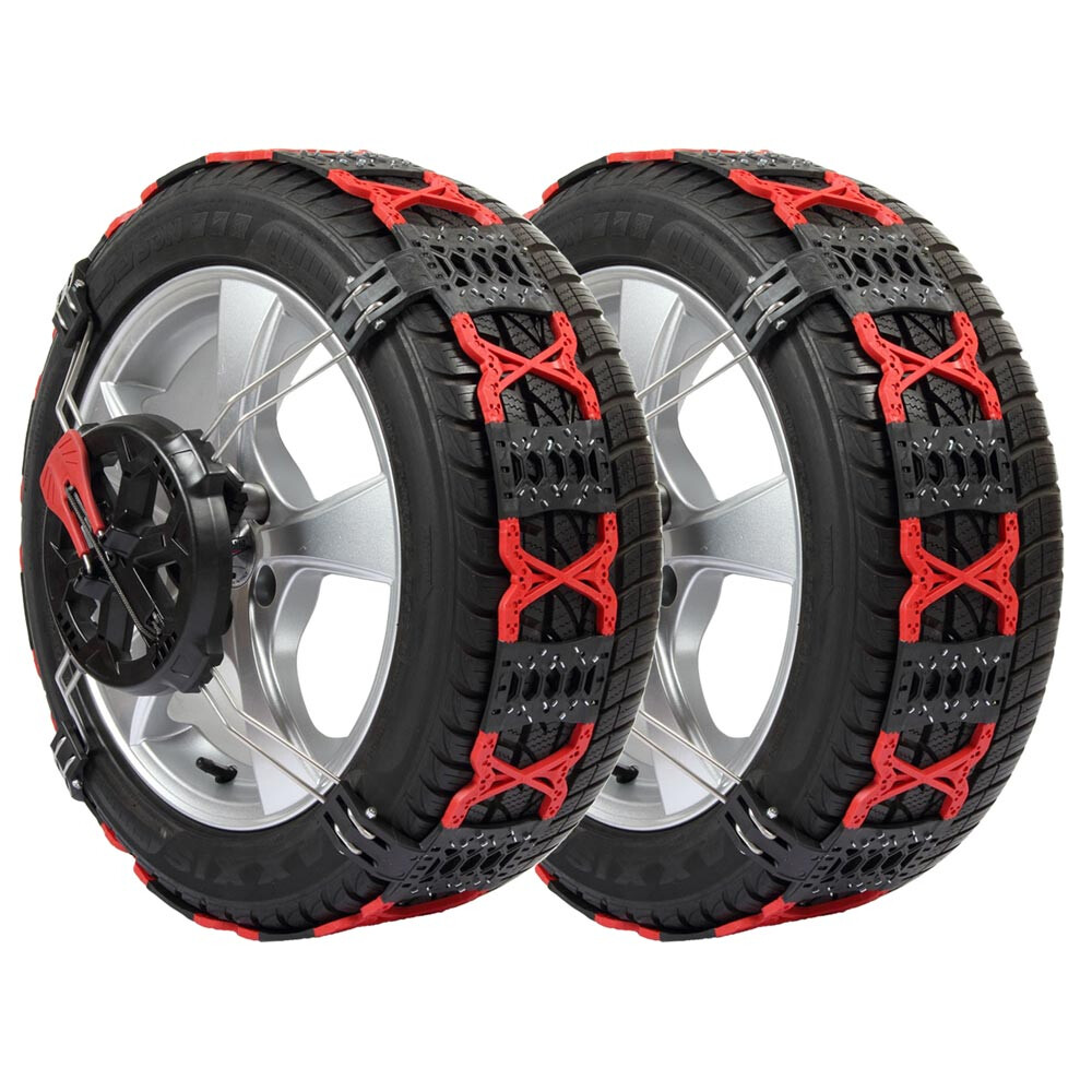 Chaine neige 285/40R17 à montage frontal rapide sans déplacement du véhicule