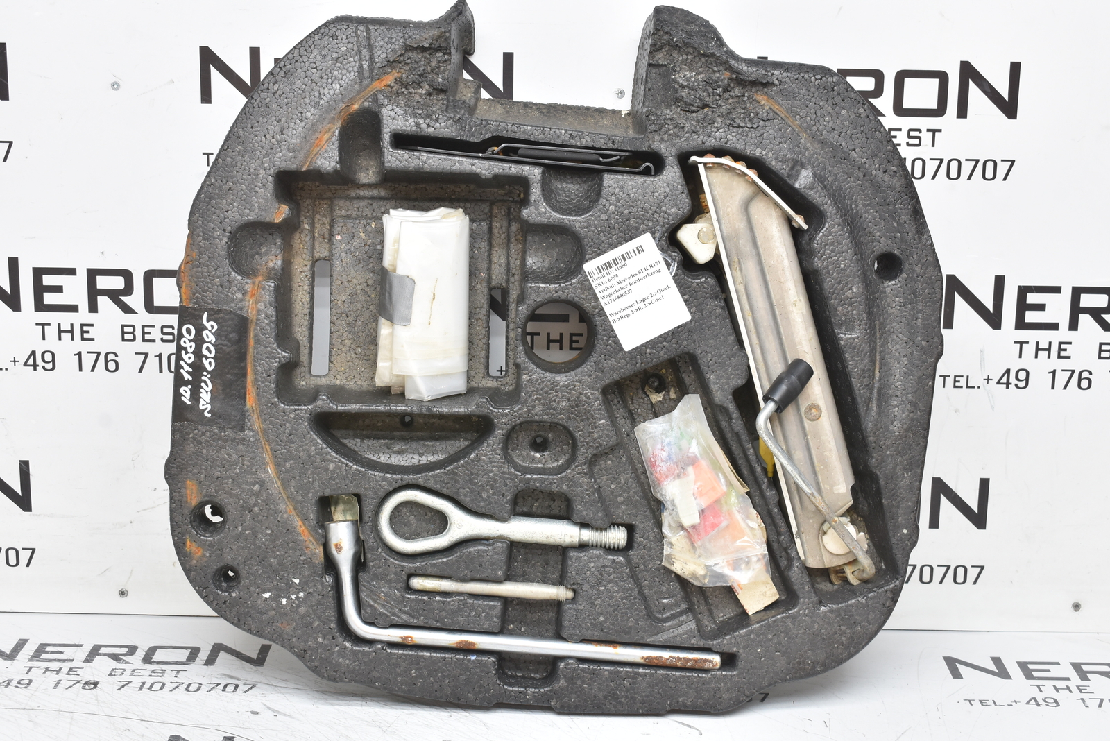 Mercedes SLK R171 Wagenheber Bordwerkzeug A1716840537 | eBay
