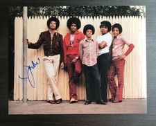 * JACKSON'S * signed autographed 11x14 photo * JACKIE JACKSON * 4