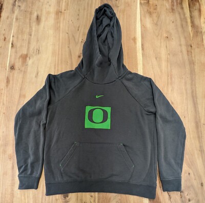 Nike Oregon Ducks Women s Medium Cowl Neck Hoodie Gray Pullover NCAA