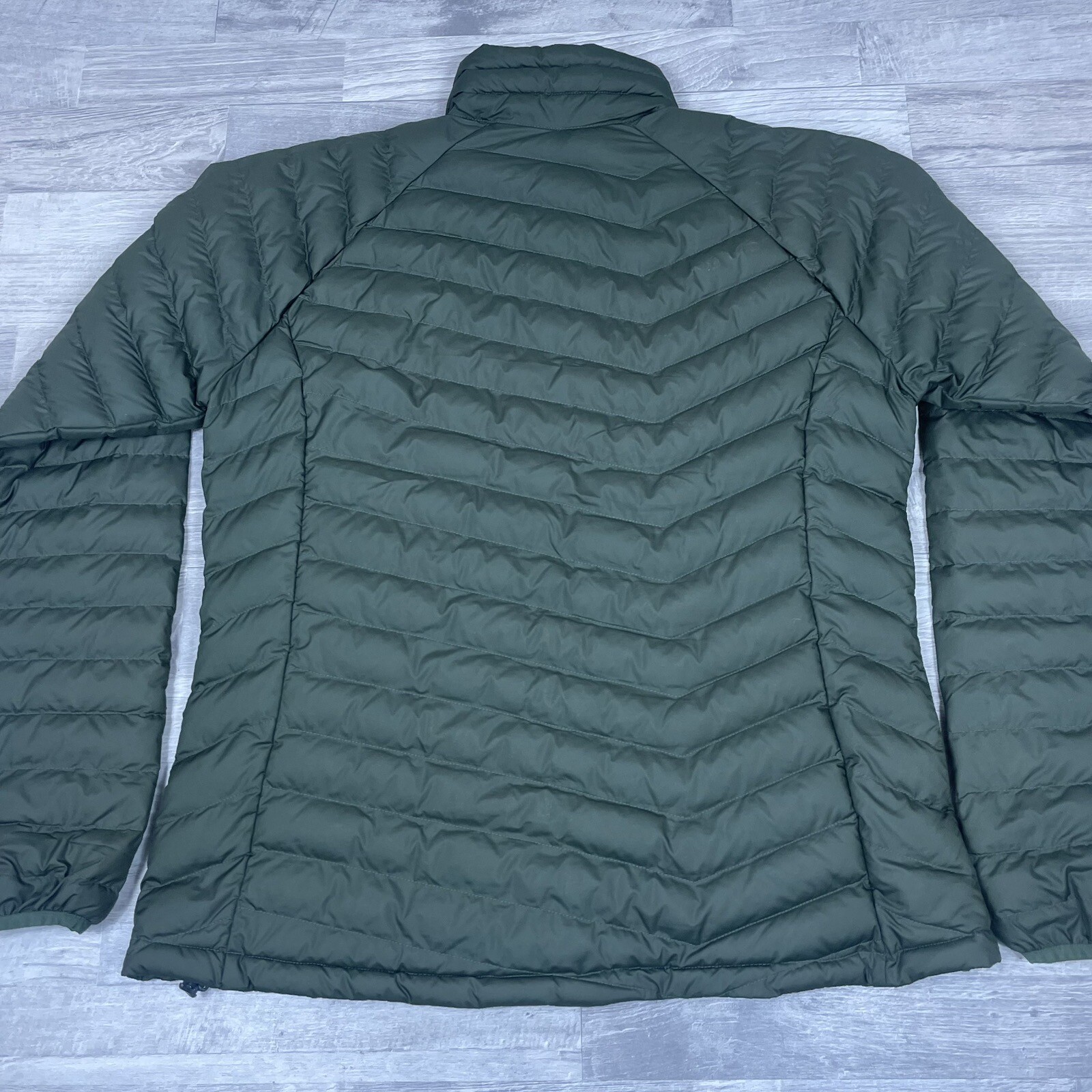 New Columbia Womans Oyanta Trail Insulated Jacket Thermal Coil Green