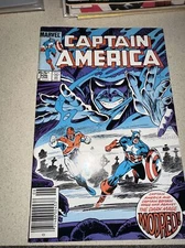 Captain America #306 (1985) Captain Britain Modred newsstand