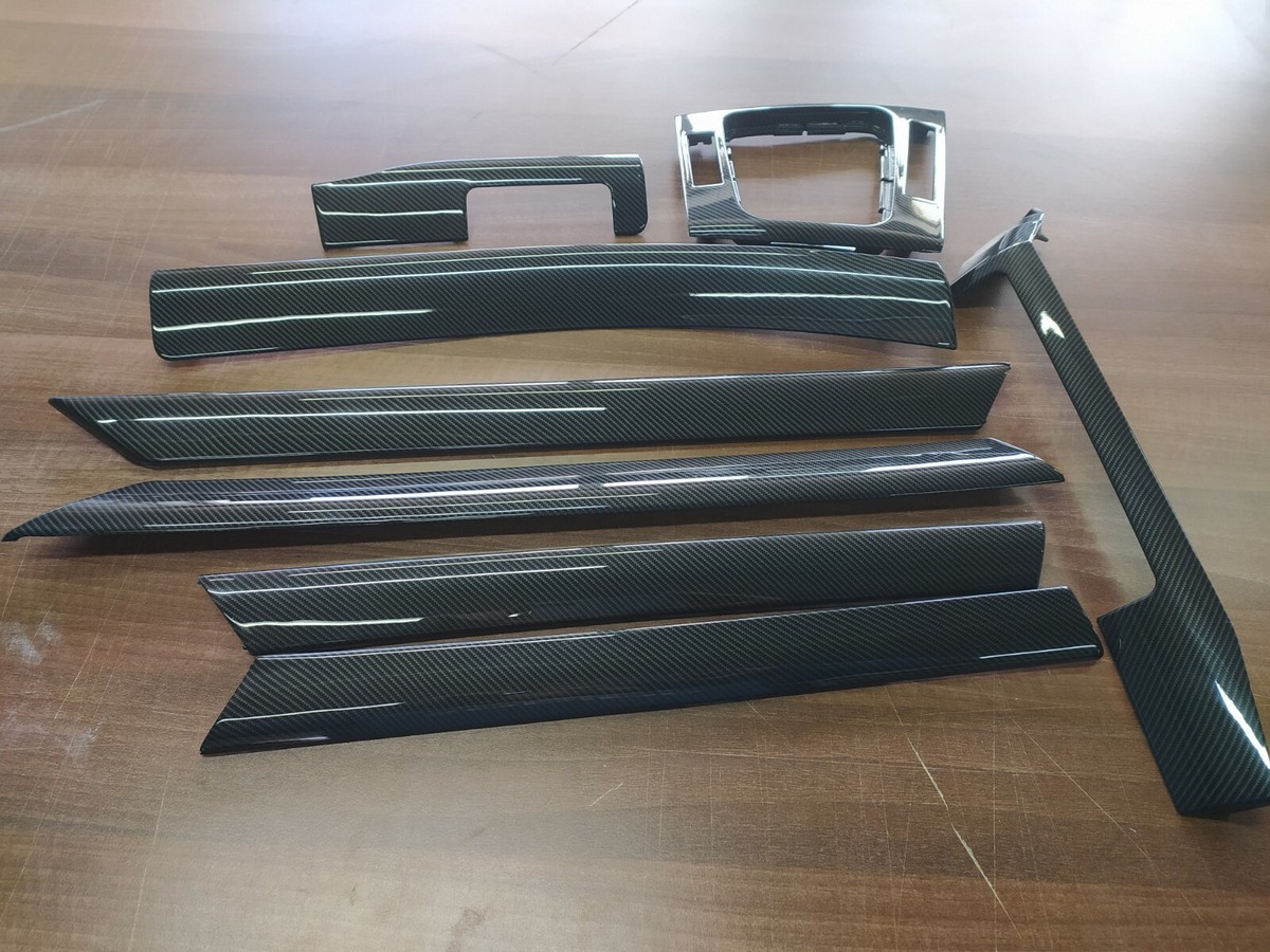 BMW E46 SEDAN Interior Trim Kit 8PCS CARBON FIBER RHD | eBay
