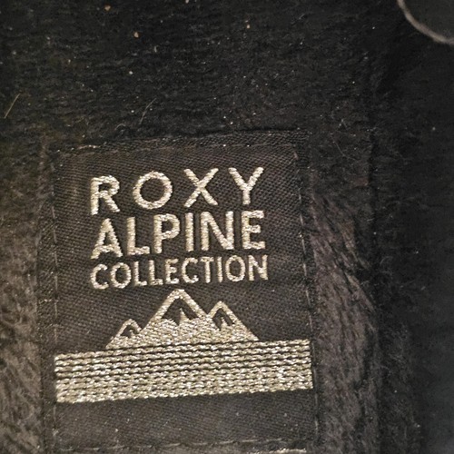 Roxy Alpine Collection Kenzie Waterproof Winter Wedge Black Boots sz 8 - Picture 8 of 9