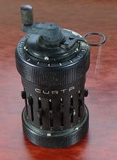 CURTA Calculator TYPE I No. 67451 Pre-owned, rarely used