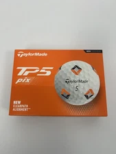 NEW TaylorMade 2024 TP5 pix 3.0 White Golf Balls (12 Golf Balls)