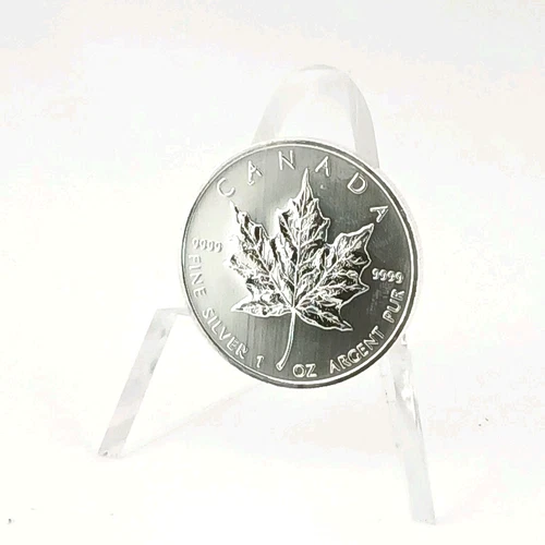 2013 Canadian Silver Maple Leaf 🍁 1oz .9999 Fine Queen Elizabeth II Effigy