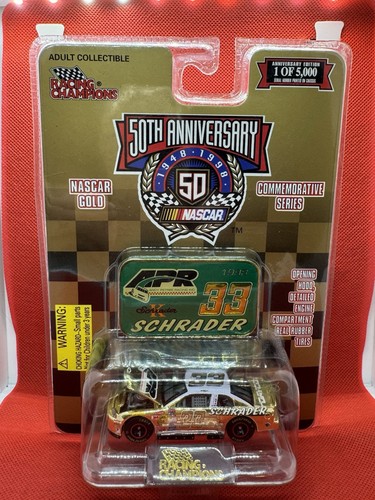 Racing Champions NASCAR 1998 Gold Series #33 Schrader 1:64 Diecast - Picture 1 of 4