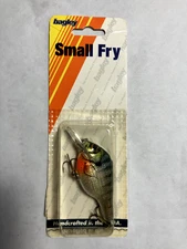 Vintage Bagley's small fry 3sf2 bream on original card-bedding bass
