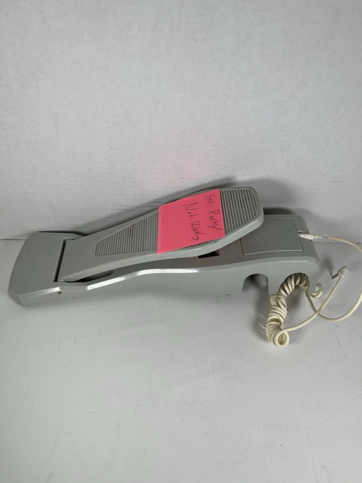 Wii Rock Band Kick Pedal Only - White cord - FOR PARTS / NOT WORKING - Image 2 of 4