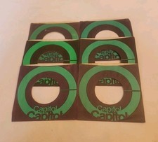 45 RPM 7" RECORD SLEEVES CO. SLEEVE 6 PACK SEE PHOTOS Capitol Records SLV365