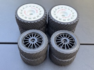 1/8 GT8 Tires Wheels x8 Kyosho Inferno GT HPI WR8 SuperTen Kyosho FW03 TGX