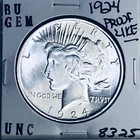 1924 P BU GEM PEACE SILVER DOLLAR UNC MS+++ U.S. MINT RARE COIN 8325