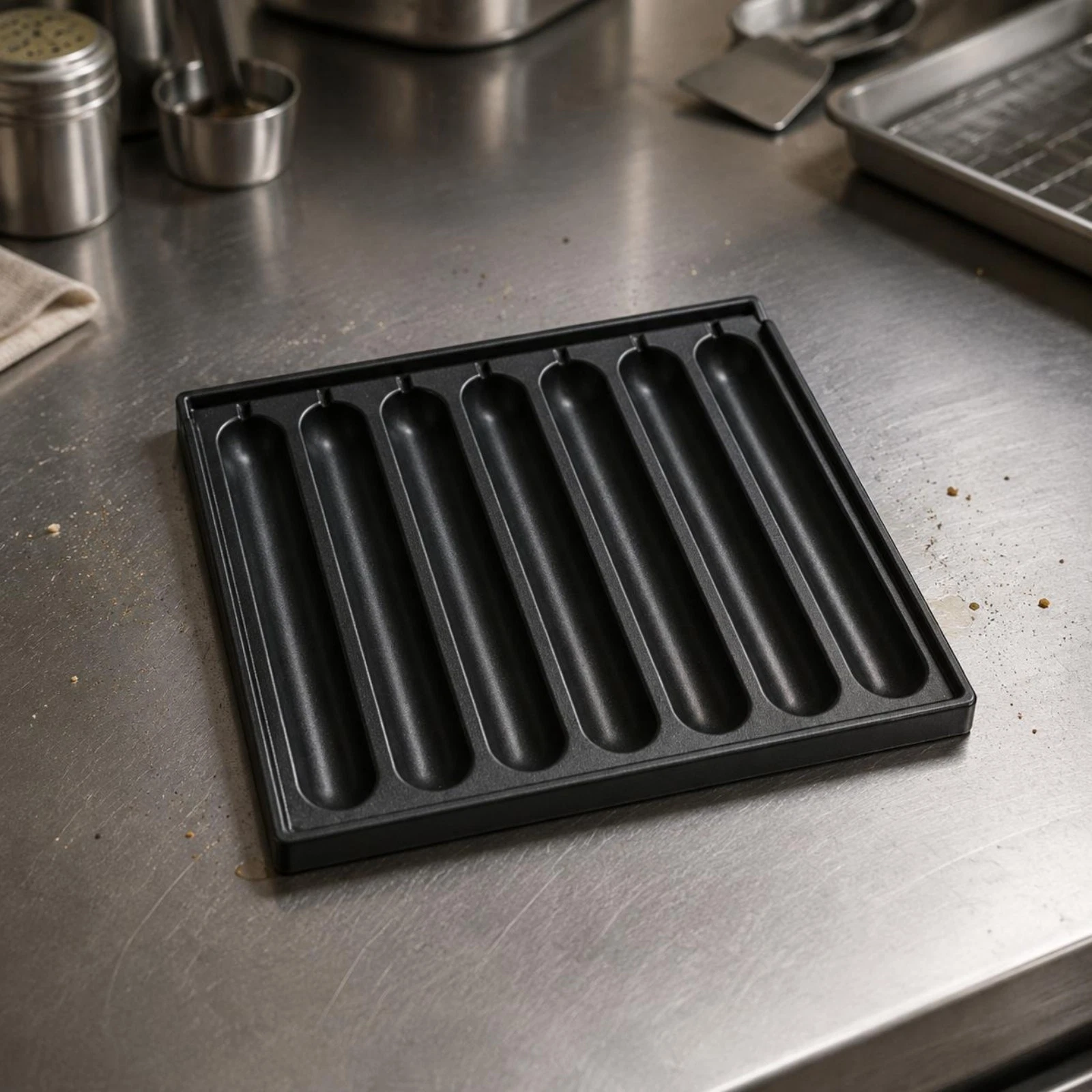 Link Cooking Tray Black Link Cooking Sheet Tray Rectangular