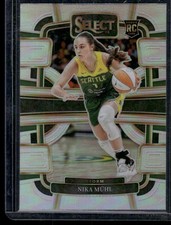 2024 Panini Select WNBA #27 Nika Muhl Prizms Silver