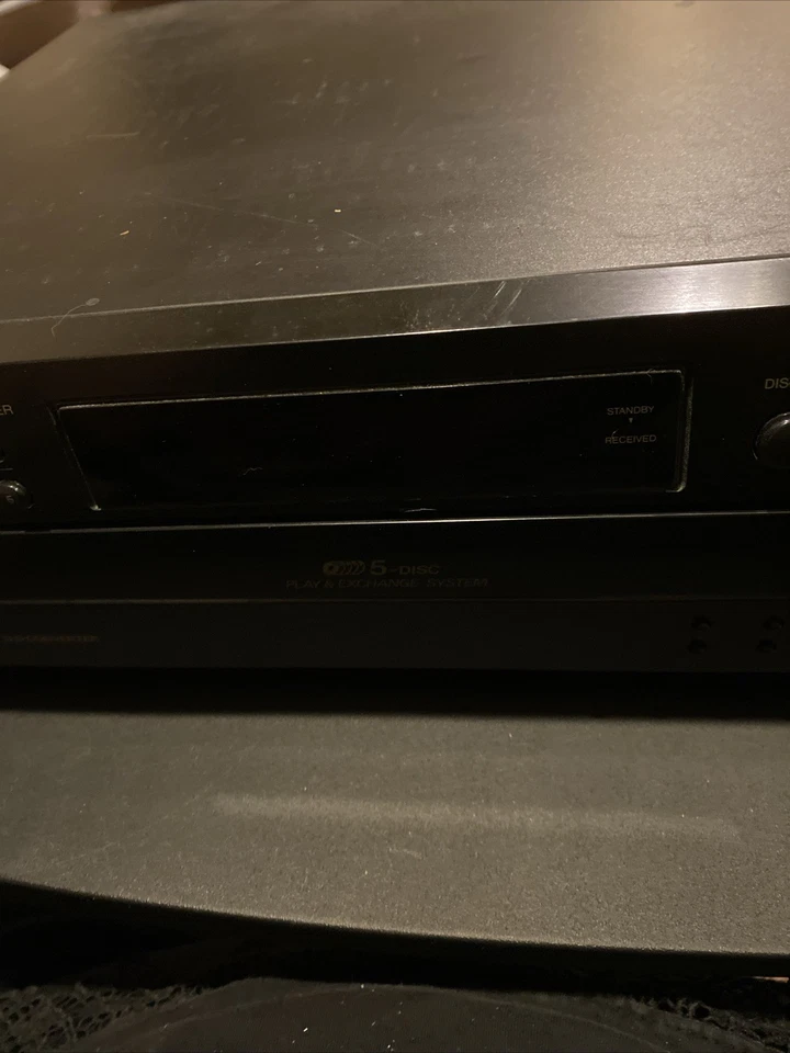 JVC XL-F254BK 5 Disc CD Play & Exchange System. For Parts Or Repair - Image 3 of 4