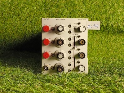 Hewlett Packard HP 1804A Four Channel Vertical Amplifier Plug-In Oszilloskop