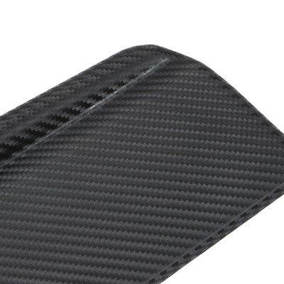_2PCs Rear Side Skirt Winglet Carbon Fiber Style Car Lip Side Winglets Extens