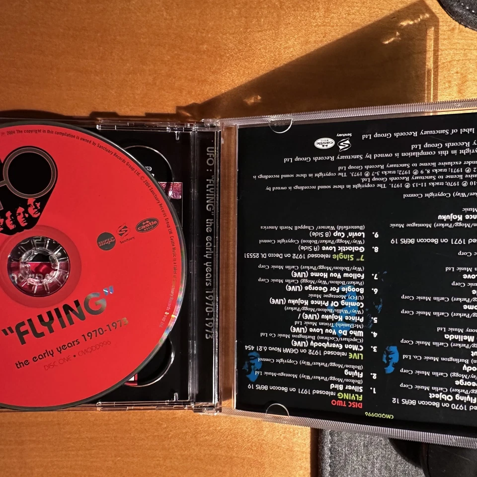 UFO : Flying -The Early Years 1970-1973 - 2 CD - Sanctuary  996 , UK  2004  mint - Bild 3 von 3