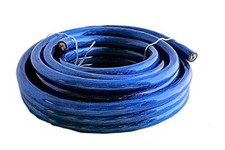 IMC Audio 1/0 Gauge CCA Power Blue Wire Cable 50ft Blue Battery Cable Wire,
