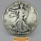 1935 Walking Liberty Half Dollar, 90% Silver - #C59167NQ