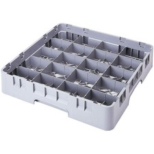 Cambro 20C258151 Camrack Polypropylene Cup Rack with 20 Compartments, Full, S...