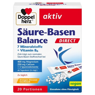Doppelherz Säure-Basen Balance DIRECT - mit 7 20 Stück (1er Pack) 