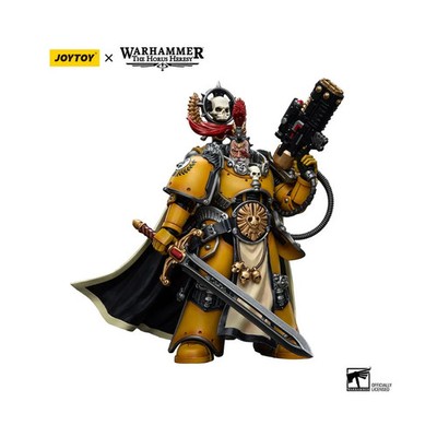 JoyToy Space Marines - Imperial Fists - Legion Praetor with Power Sword - 1/18 -