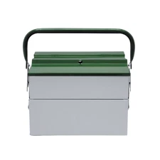 Metalplus Compact Steel Toolbox: 10 in. x 8.5 in. x 8in. / 3 compartments Light 