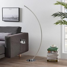 Lindby LED-Stehlampe Amaro Stehleuchte Lampe Wohnzimmerlampe Leuchte RGBW chrom