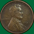 1923-S Lincoln Wheat Cent Fine F Coin #40170