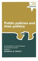 Randall B. Ripley | Public Policies And Their Politics | Taschenbuch | Englisch