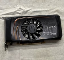 EVGA GeForce GTS 450 01G-P3-1450-KR Video Graphics Card 100 Fully Working