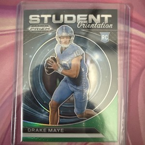 2024 Panini Prizm Draft Picks - Student Orientation Drake Maye #SO-DM Green...