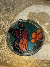 butterfly stained glass sun catcher