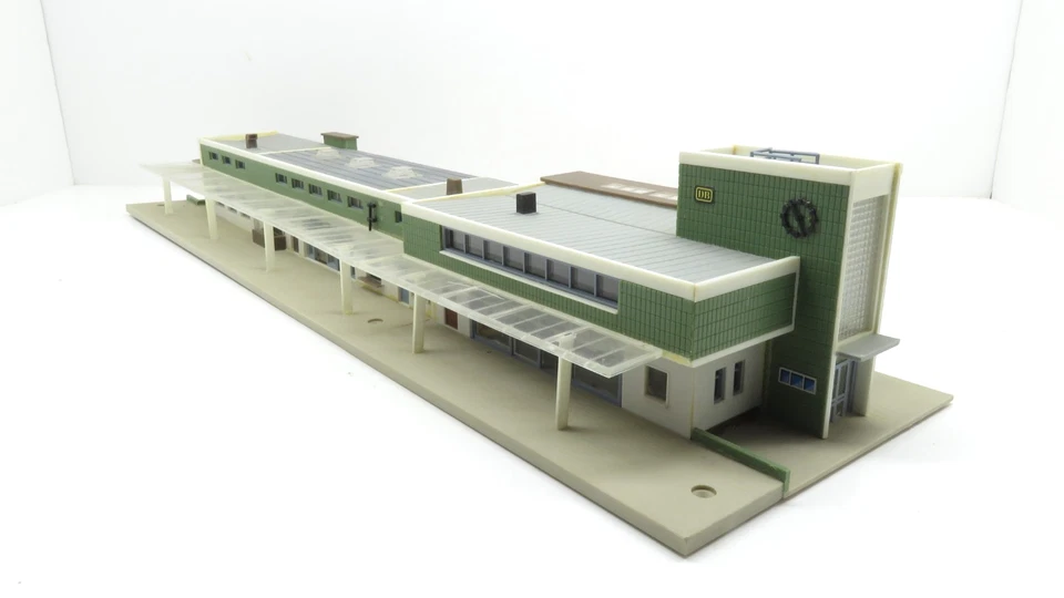 VOLLMER MAQUETTE GRANDE GARE MODERNE 7510 + 7520 - ECHELLE N 1/160 - Photo 3/4