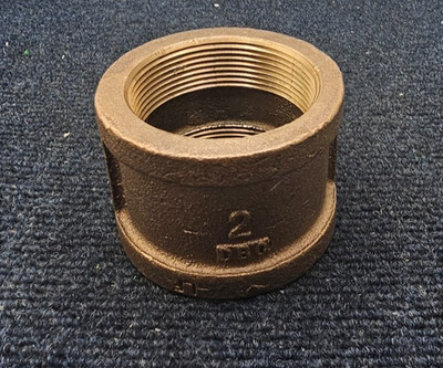 DBC 2: Bronze Coupling Female Thread 2.34-inch Inner Diameter