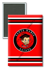 Santa Maria Saints Santa Maria CA High School Logo 2" x 3" Locker Magnet