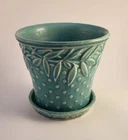 Vintage Early 1930's Nelson McCoy Aqua Hobnail Planter ☆ NM USA ☆ Excellent Cond