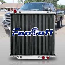 For 1999-200402 Ford F250 F350 F450 F550 Super Duty 6.8l 7.3l Aluminum Radiator