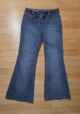 Vintage 90s/Y2K Mudd Low-Rise Flare Jeans Size 14 GIRLS 26  Waist