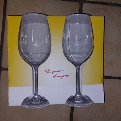 Camp4 Andalucia Glas, Tritan, 2er Set, Weißweinglas, 375ml