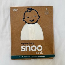 Happiest Baby Organic Cotton SNOO Sleep Sack in Ivory