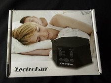 LectroFan Classic ASM1007-KR Biały dźwięk i dźwięk wentylatora Czarny (D-1)