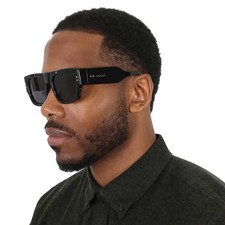 Gucci Grey Square Men's Sunglasses GG1262S 001 54 GG1262S 001 54