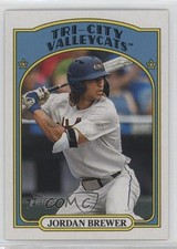 2021 Topps Heritage Minor League Edition Jordan Brewer #67 1m8