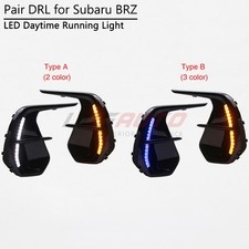 For Subaru Brz 2022 Led Daytime Running Light Drl Fog Lamp With Turn Indicator